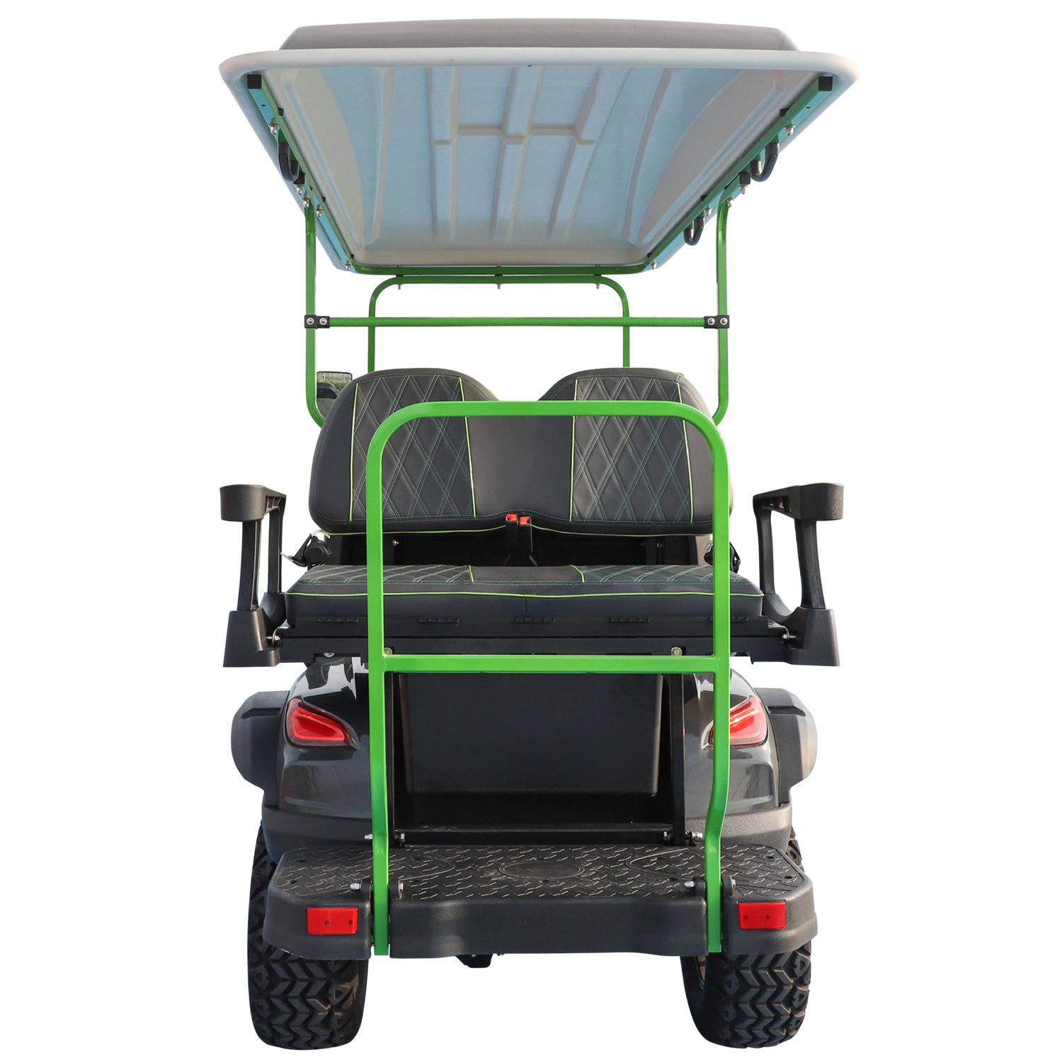 Brand New Design Factory 2+2 Seat Sightseeing Bus Club Cart Electric Golf Buggy Hunting Car with CE DOT