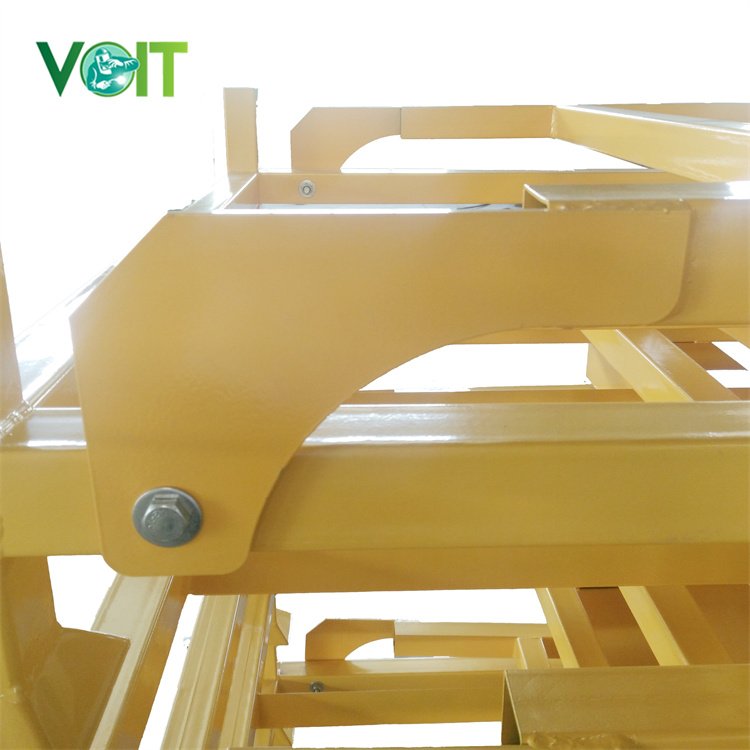 Custom Warehouse Solutions Foldable Stacking Storage Tire Rack With Forklift Channel