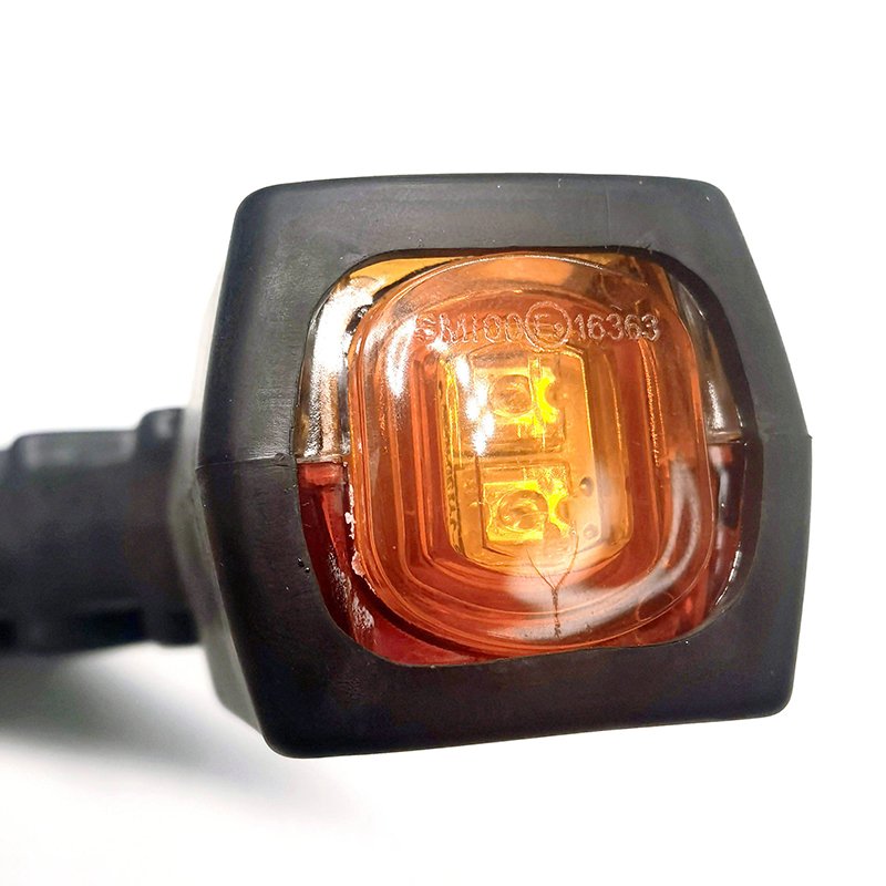 12V/24V 3 Color Super Bright Led Turn Signal Light Running Stop Break Turn Signal Led Indicator Light for Truck Trailer Lorry