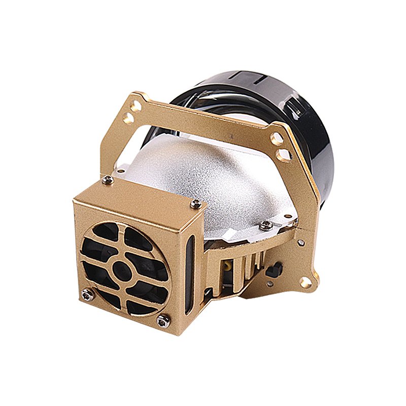 SANVI New Design Gold F50 3 Inch Bi LED Projector 115w Per Set 5500k Car Accessory Low Price Top Quality Factory Customized