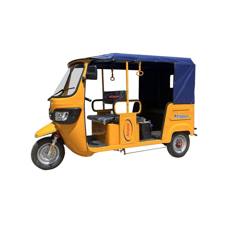 Large Space Super Long Accommodates 6 People Trike Tuk Tuk Electric Car Adult Auto E Rickshaw