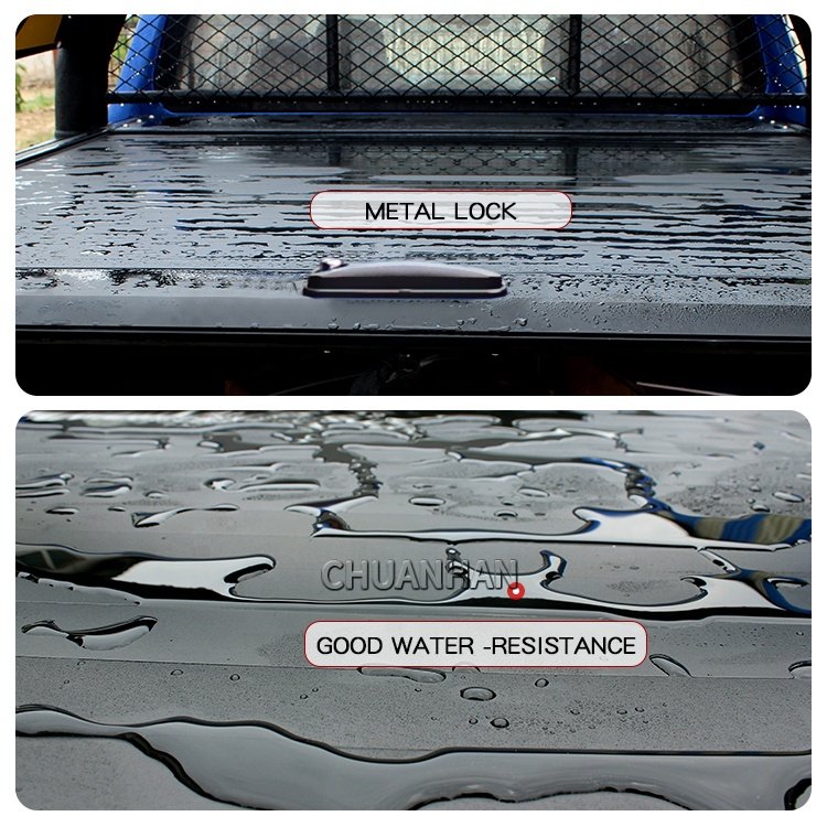 Pickup Truck Bed Cover Retractable Roller Lid Hard Maverick Tonneau Cover for Ford 150 Ranger Raptor Jac T9 T8