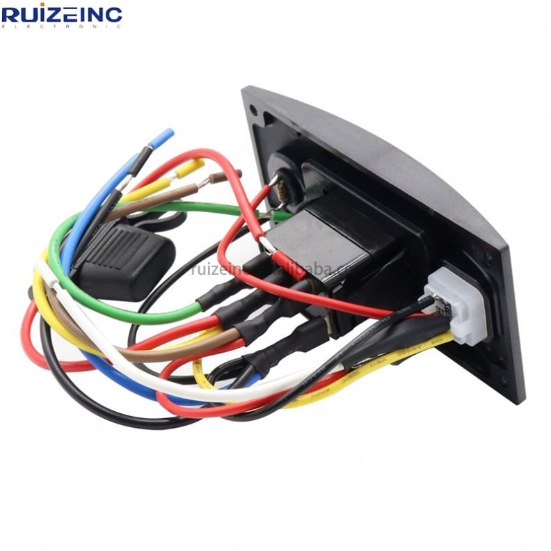 Ship Yacht 12-24v Bilge Pump Switch with Alarm 85db Buzzer Low Voltage Switch
