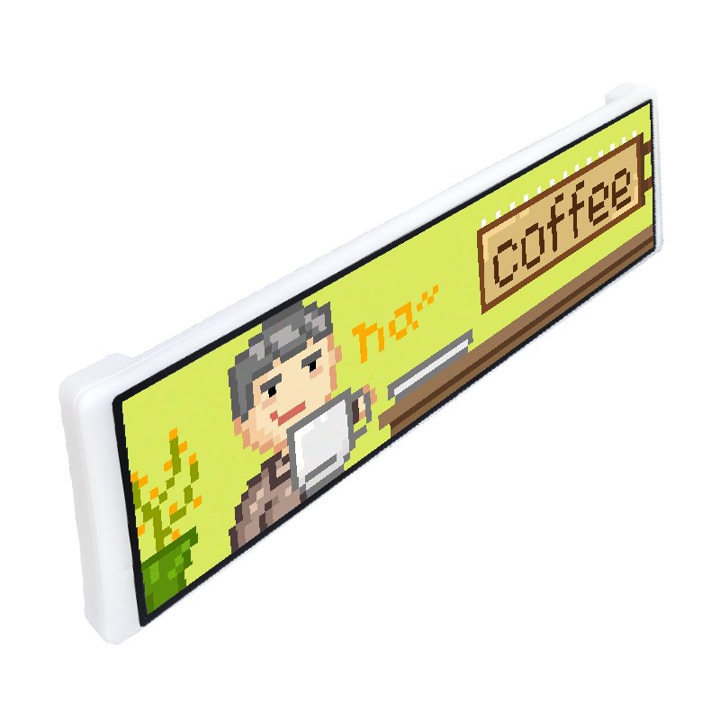 Smart Surface Pixel Panel with Interactive Light Show, Music Reactive Modes Cross-Platform Vehicle Compatibility Truck Devil Eye