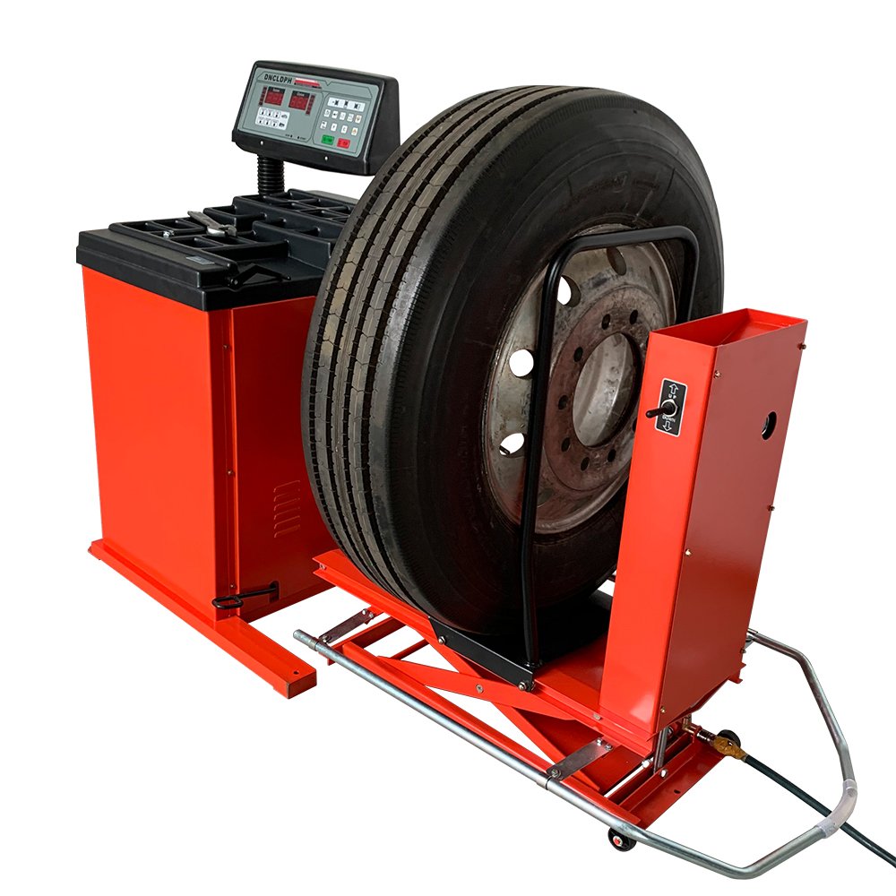 TFAUTENF Heavy Duty Cars Bus Truck Wheel Balancer/car Tire Repair Machine