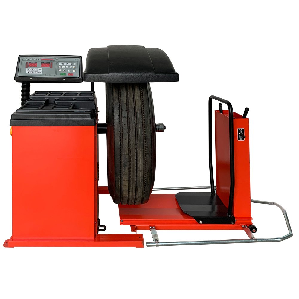 TFAUTENF Heavy Duty Cars Bus Truck Wheel Balancer/car Tire Repair Machine