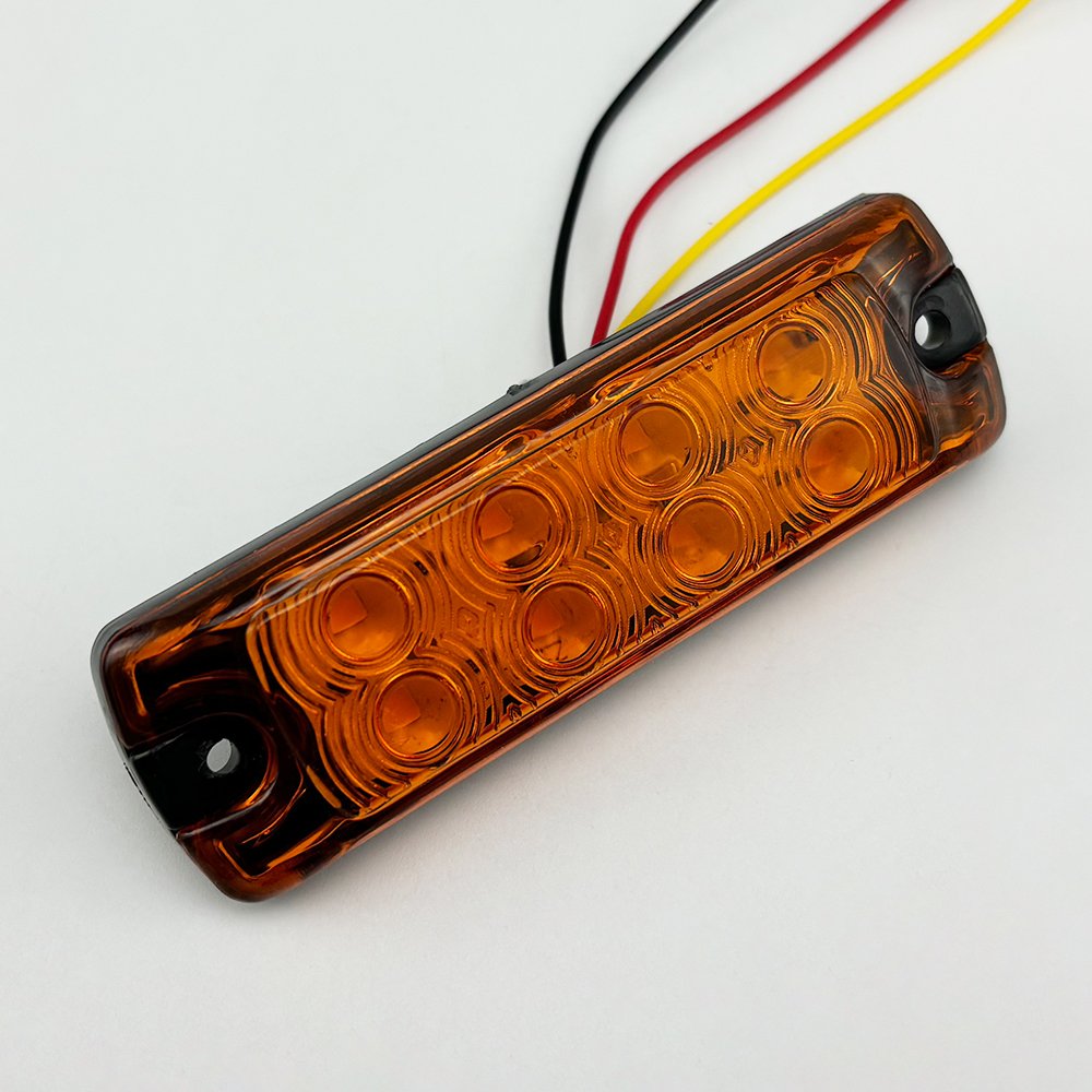 Manufacturer Red Amber Blue Green White10-30V Flash RV Bus Interior Dome Ceiling LED Side Marker Lights