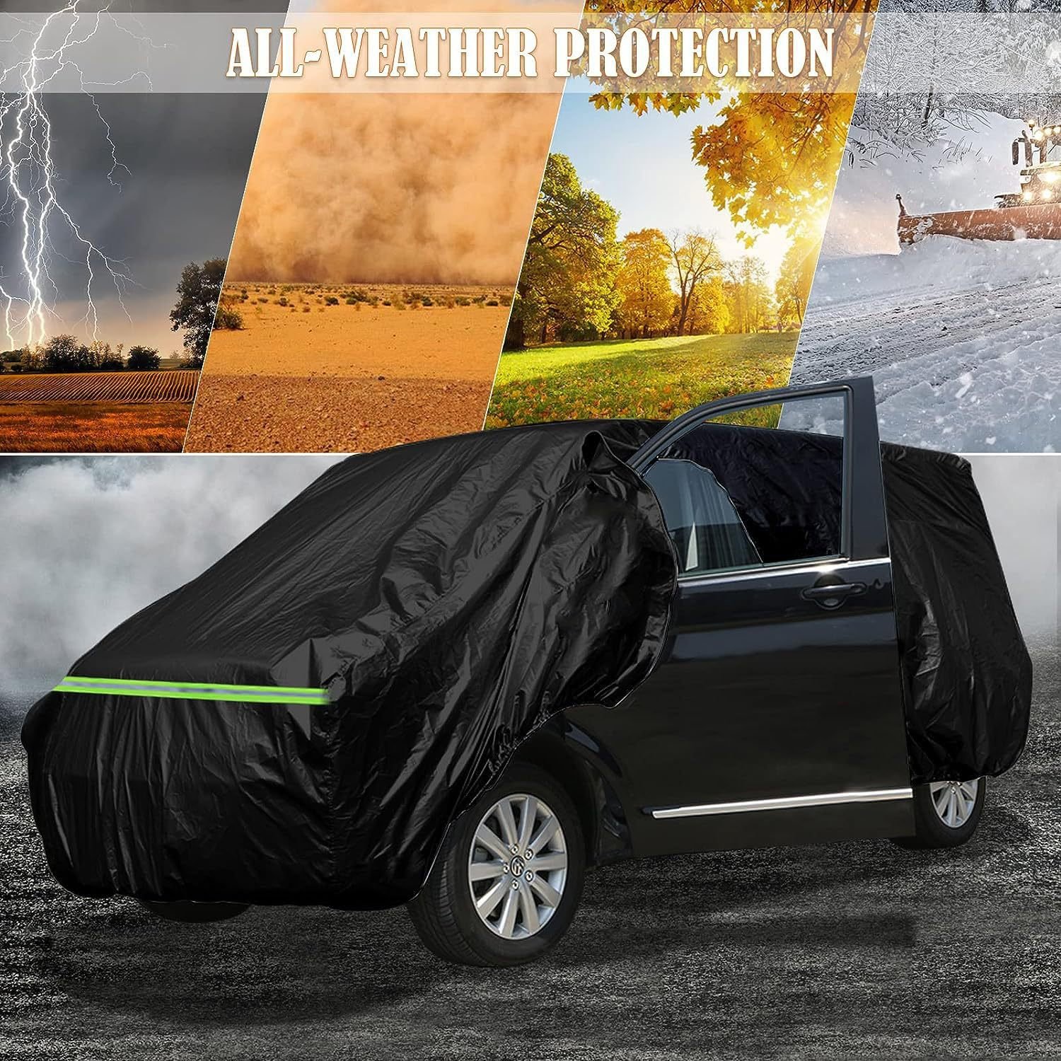 Van Cover Trailer Camper Premium UV Resistance Waterproof Minivan Cover