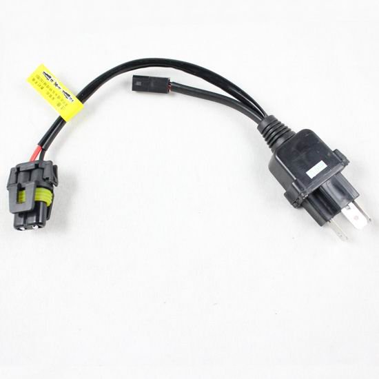Fsylx H4 Light Socket Plug Adapter H4 Connector for hid Xenon Headlight and hid Ballast 9003 Hb2 H4 Bi Xenon hid Wiring Harness