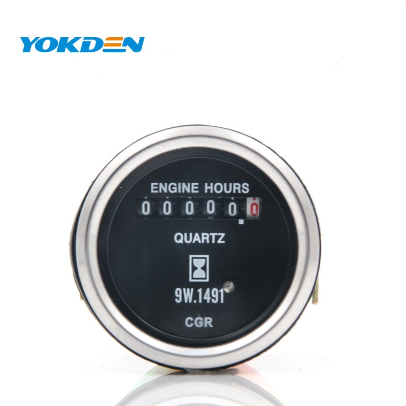Engine Mechanical Gauge Oil Pressure Oil Water Temperature Engine Hours Meter