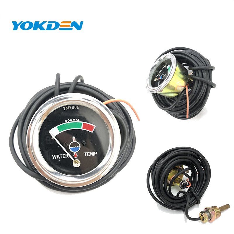 Engine Mechanical Gauge Oil Pressure Oil Water Temperature Engine Hours Meter