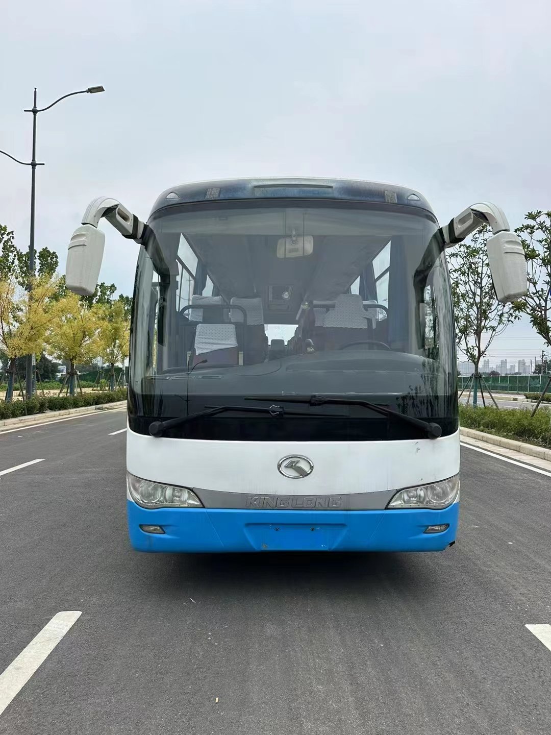 Best Selling HAI GE 16-Seater Mini Electric School Bus Cheap Diesel Manual Transmission Used for Sale