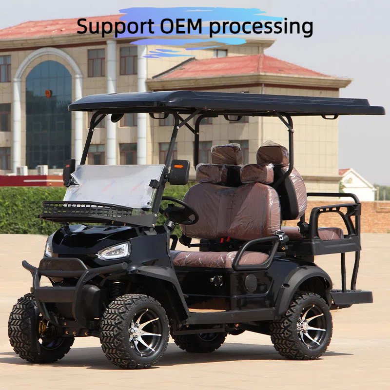 Golf Cart Scenic Area Tourism Hot-selling Shuttle Bus Multi-performance 4-6 Seat Four-wheel Golf Cart
