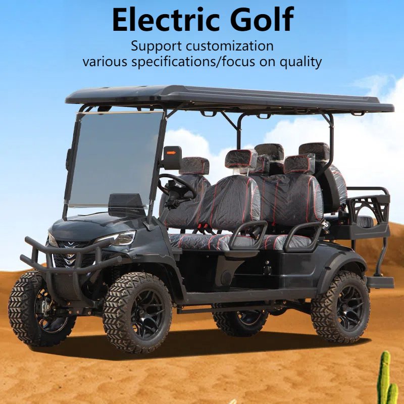 Golf Cart Scenic Area Tourism Hot-selling Shuttle Bus Multi-performance 4-6 Seat Four-wheel Golf Cart
