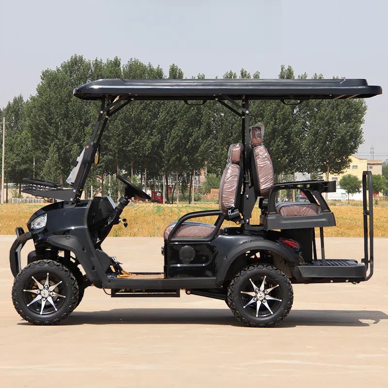 Golf Cart Scenic Area Tourism Hot-selling Shuttle Bus Multi-performance 4-6 Seat Four-wheel Golf Cart