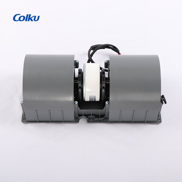 Colku FKB-0001-G9 24V Dual Wheel Blower Fan Air Condition System Motor Cooling Evaporator Blower Motor for Truck
