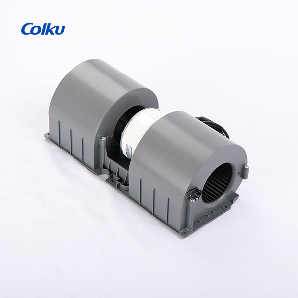 Colku FKB-0001-G9 24V Dual Wheel Blower Fan Air Condition System Motor Cooling Evaporator Blower Motor for Truck