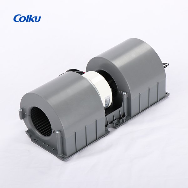 Colku FKB-0001-G9 24V Dual Wheel Blower Fan Air Condition System Motor Cooling Evaporator Blower Motor for Truck