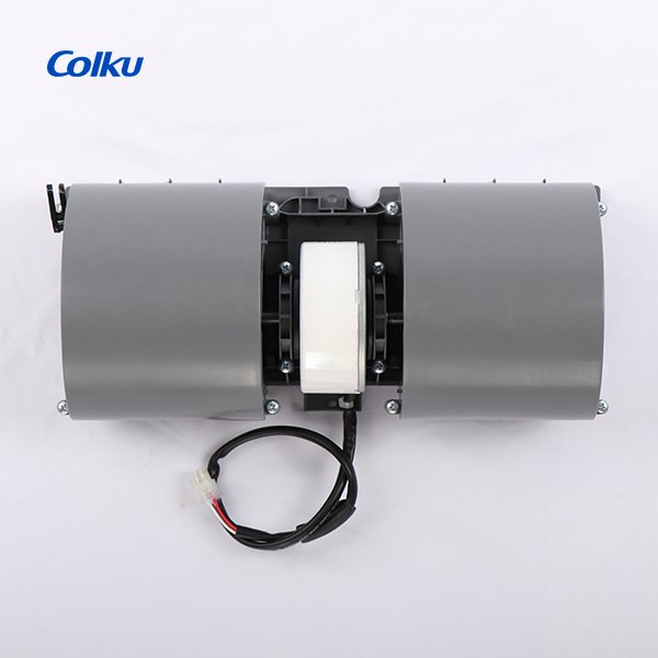 Colku FKB-0001-G9 24V Dual Wheel Blower Fan Air Condition System Motor Cooling Evaporator Blower Motor for Truck