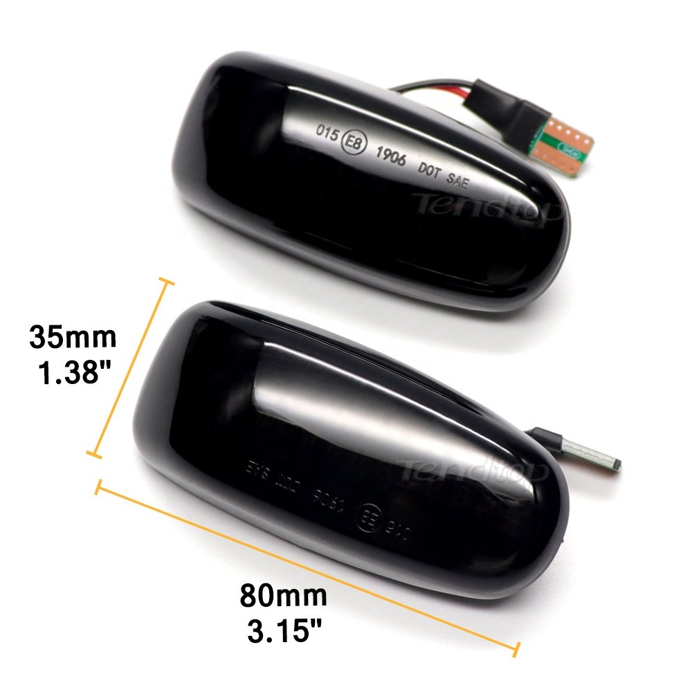 Amber Sequential Led Side Marker Signal Lights for Mercedes BENZ W210 W208 R170 Vito W638 Dynamic Blinker Indicator Lamps