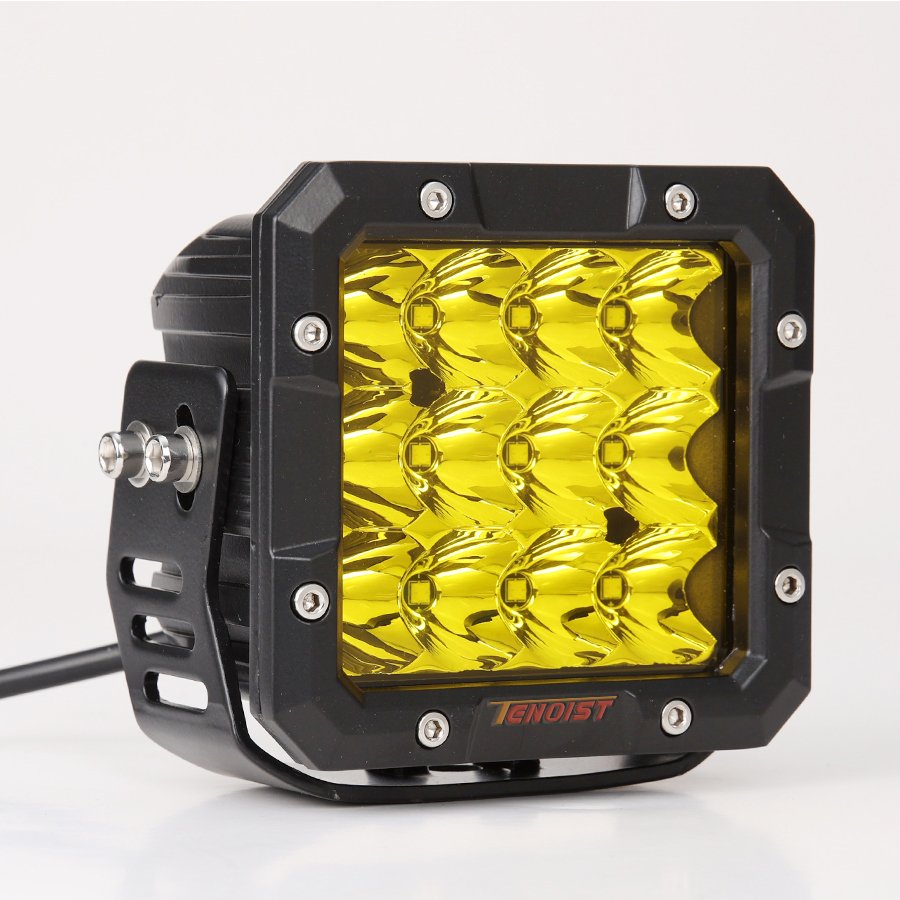 Super Bright 4.4 Inch White Yellow Spot LED Work Driving Head Fog Light for Car SUV Offroad ATV UTV BUS 10-30V