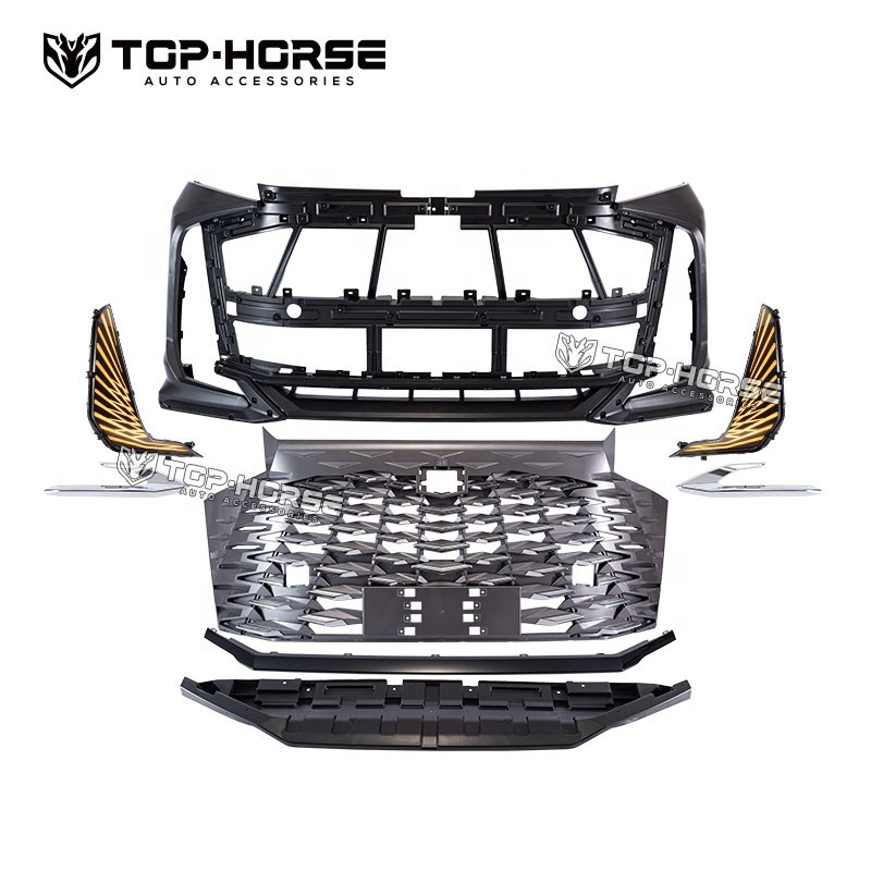 2024+ Hiace Facelift Body Kit Upgrade Bumper Bonnet Head Lights Tail Lights