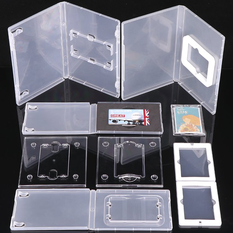 SUNSHING Plastic USB PCB Business Card Holder SIM Storage Organizer Credit Card Flash Drive Case USB Business Cards Case
