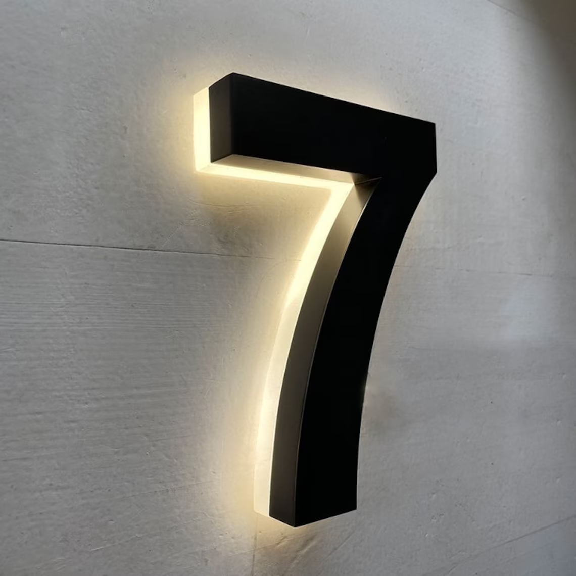 Free Style Customized House Number, Address Numbers, New Home Address Sign, LED Home Address Sign, Lighted House Number