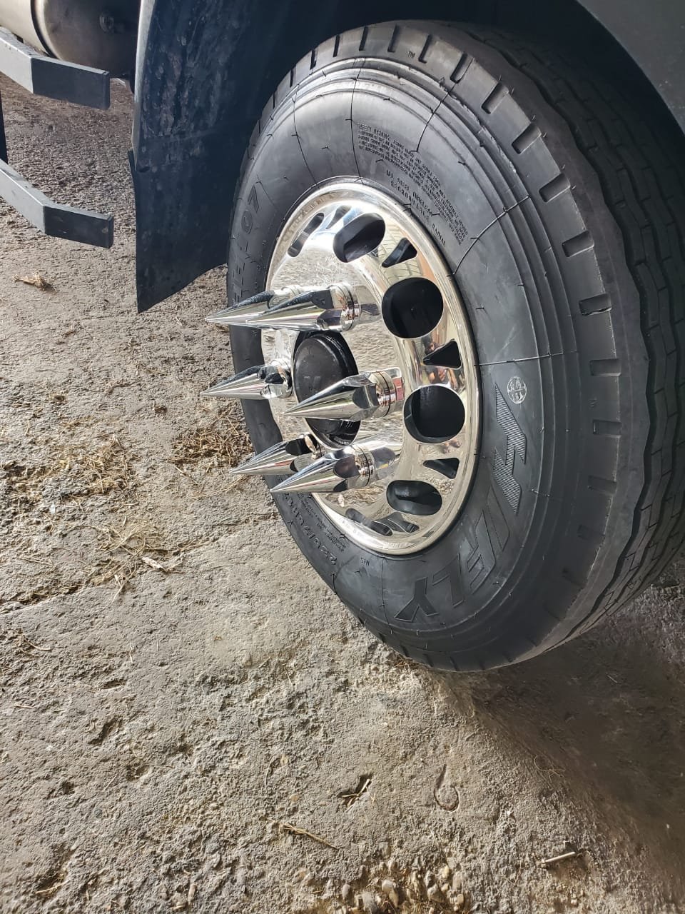 Truck Trailer 17.5 * 6.75 Forged Aluminum Wheel Polished Wheel