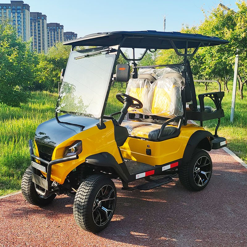 Street Legal Kinghike New Design LSV Carro De Golf Electrico Lithium Battery Golf Cart