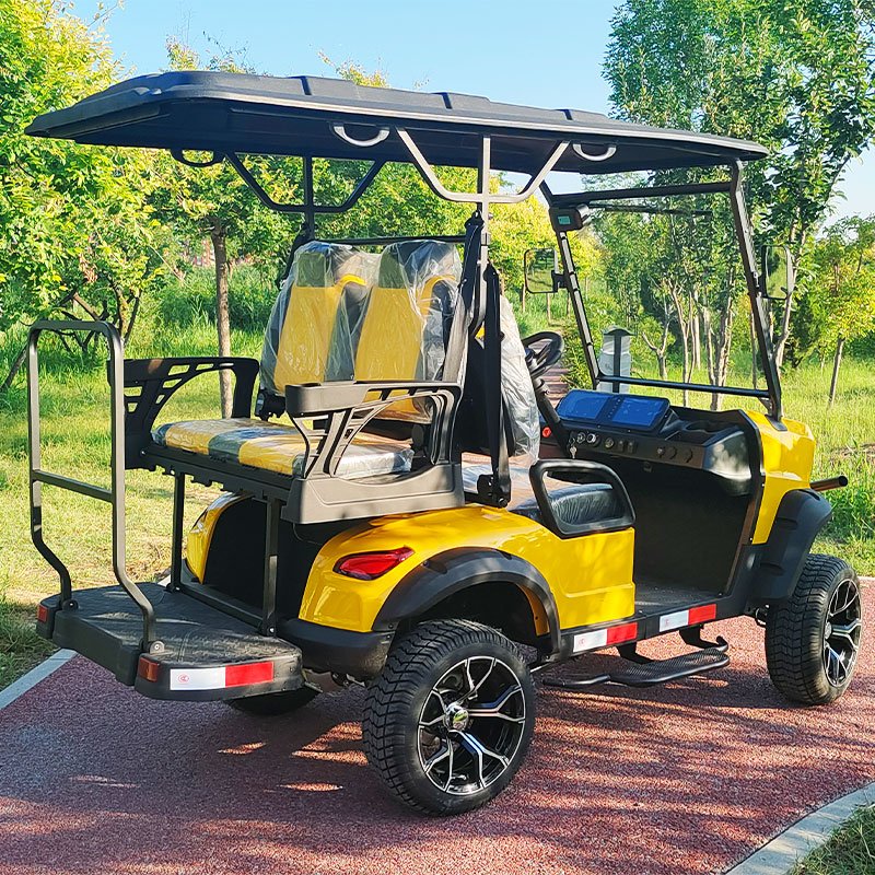 Street Legal Kinghike New Design LSV Carro De Golf Electrico Lithium Battery Golf Cart