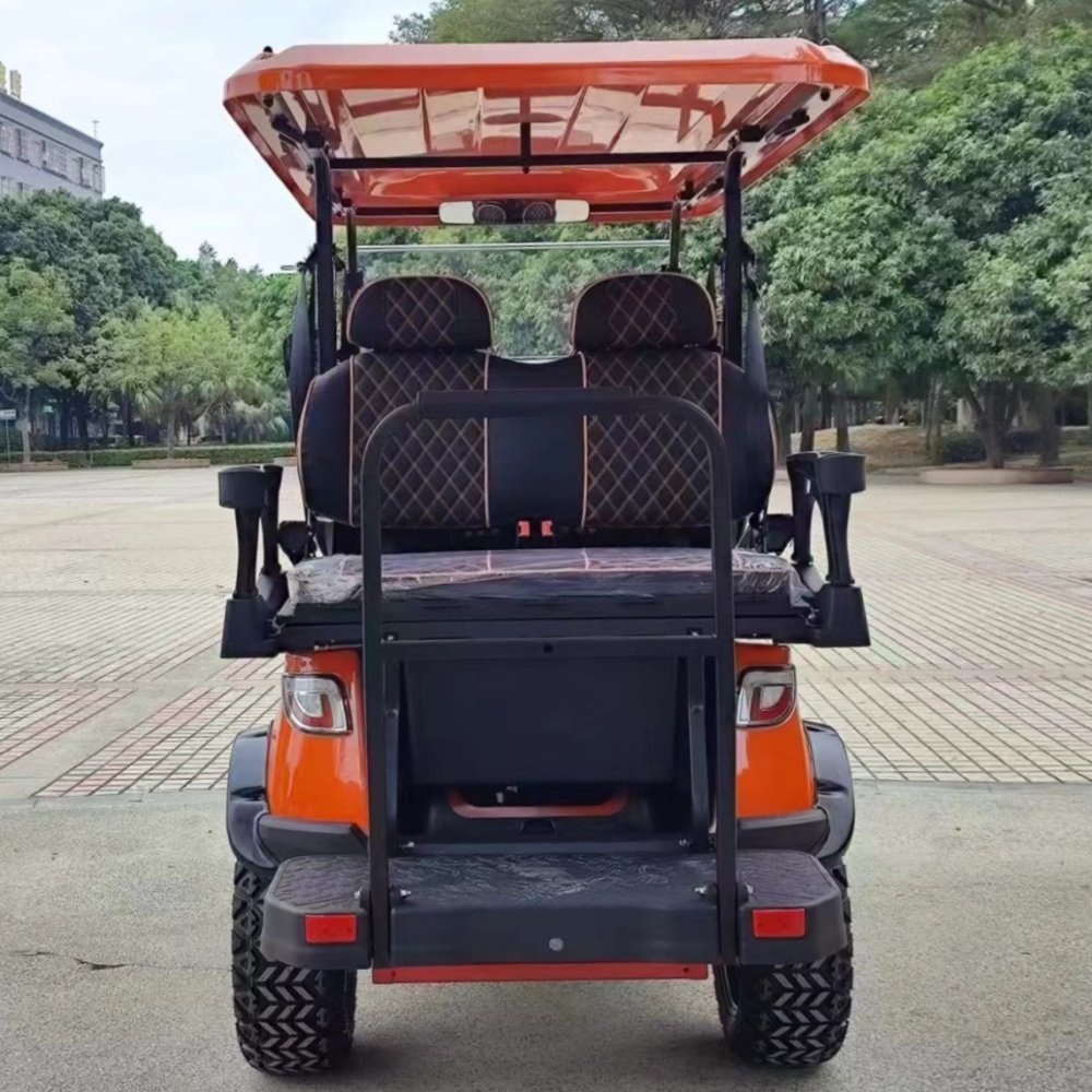 High-End Quality 72V 5KW/7.5KW AC Motor 4 Wheel 2+2 Seater Electric Golf Carts