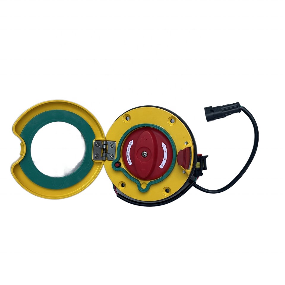 Circular Door Emergency Escape Switch Tool Bus Body Kits Accessory with Emergency Valve Chinese Bus Parts