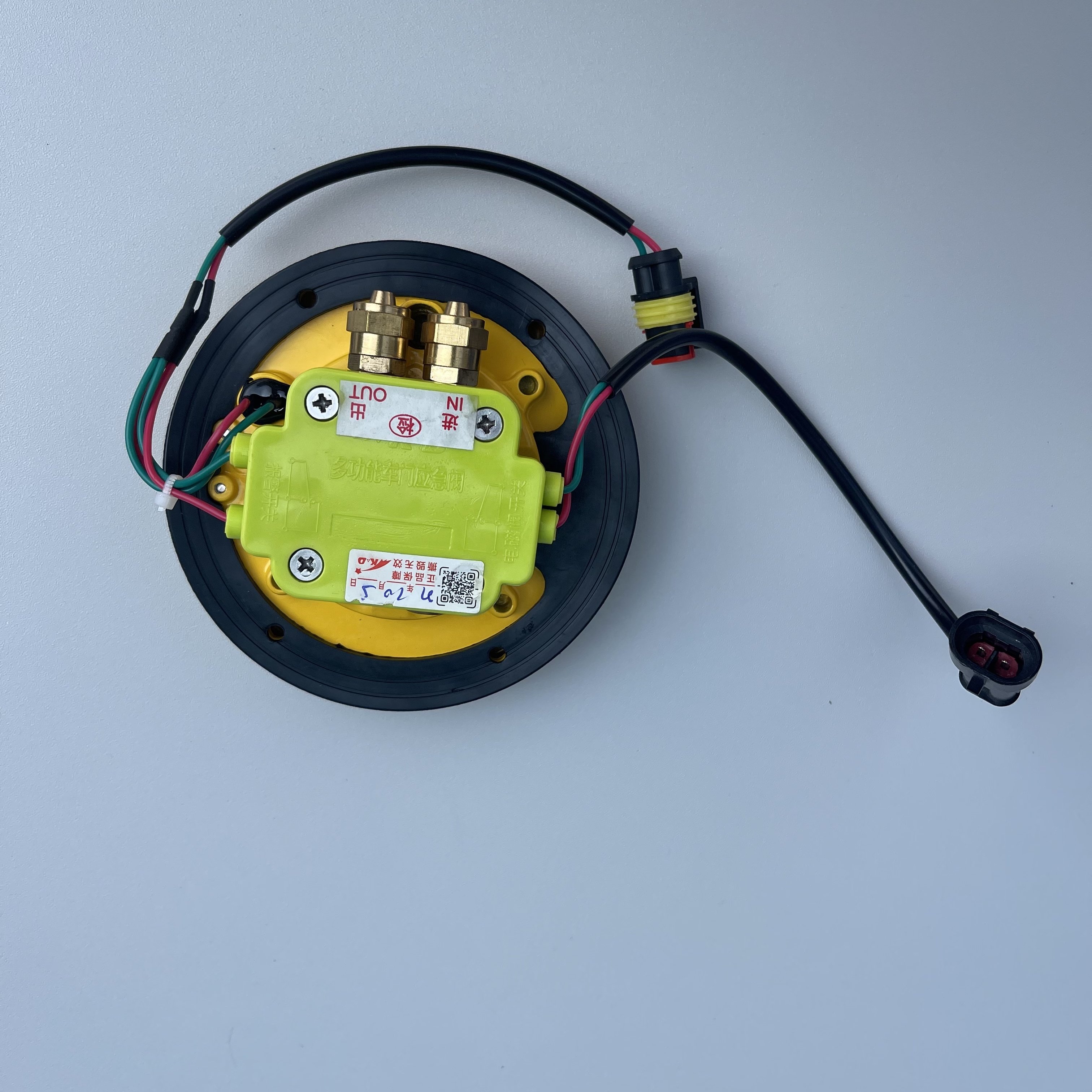 Circular Door Emergency Escape Switch Tool Bus Body Kits Accessory with Emergency Valve Chinese Bus Parts