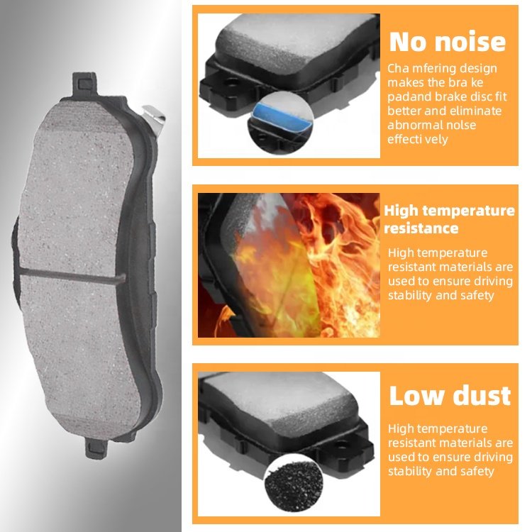 Wholesale Car Auto Parts Brake Pads for Toyota corolla Honda Nissan Mazda Hyundai Mitsubishi Kia Subaru SUZUKI Japanese Cars