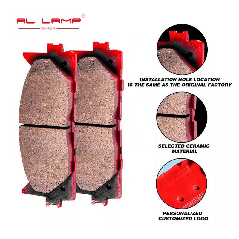 Wholesale Car Auto Parts Brake Pads for Toyota corolla Honda Nissan Mazda Hyundai Mitsubishi Kia Subaru SUZUKI Japanese Cars