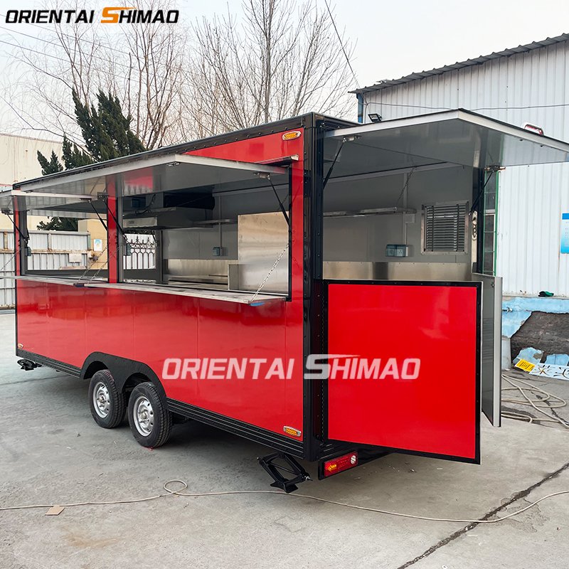 Mobiler Roasted Chicken Food Van Mobile Food Trailer Mobiler for USA