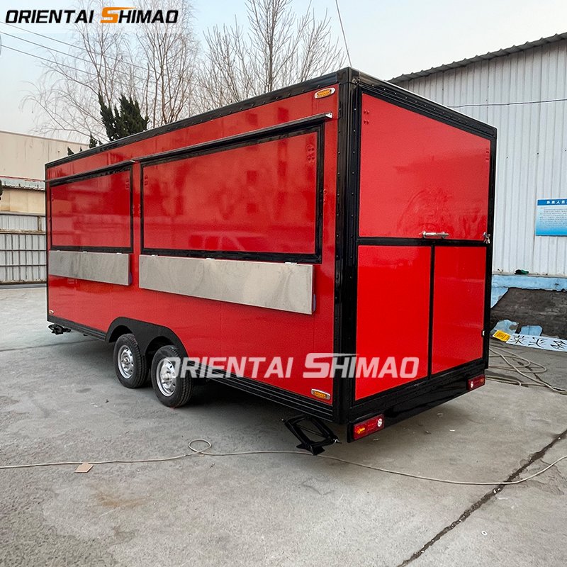 Mobiler Roasted Chicken Food Van Mobile Food Trailer Mobiler for USA