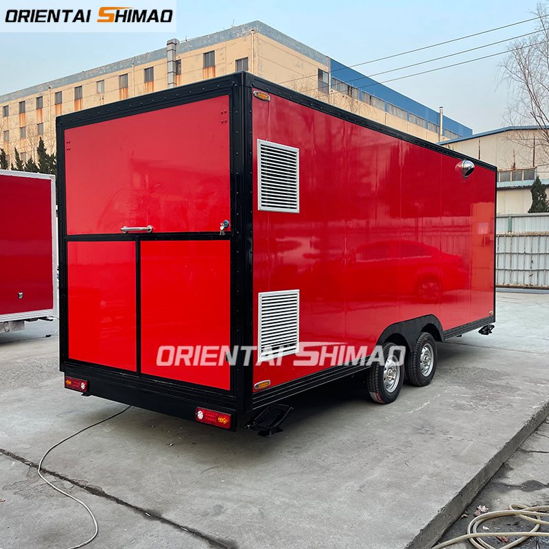 Mobiler Roasted Chicken Food Van Mobile Food Trailer Mobiler for USA
