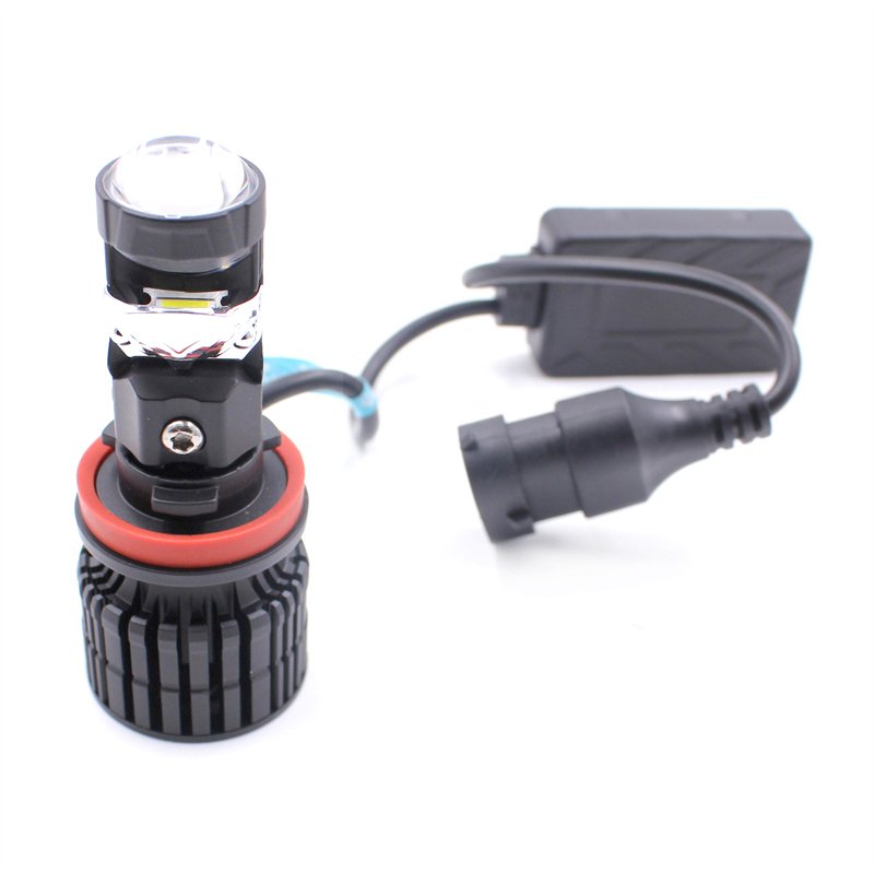 Car-refine T03 H4 LED Lens Projector With Fan 110W 13000LM Bi LED Headlight H4 H7 H11 LED 9005 9006 LED Mini Headlights for Car