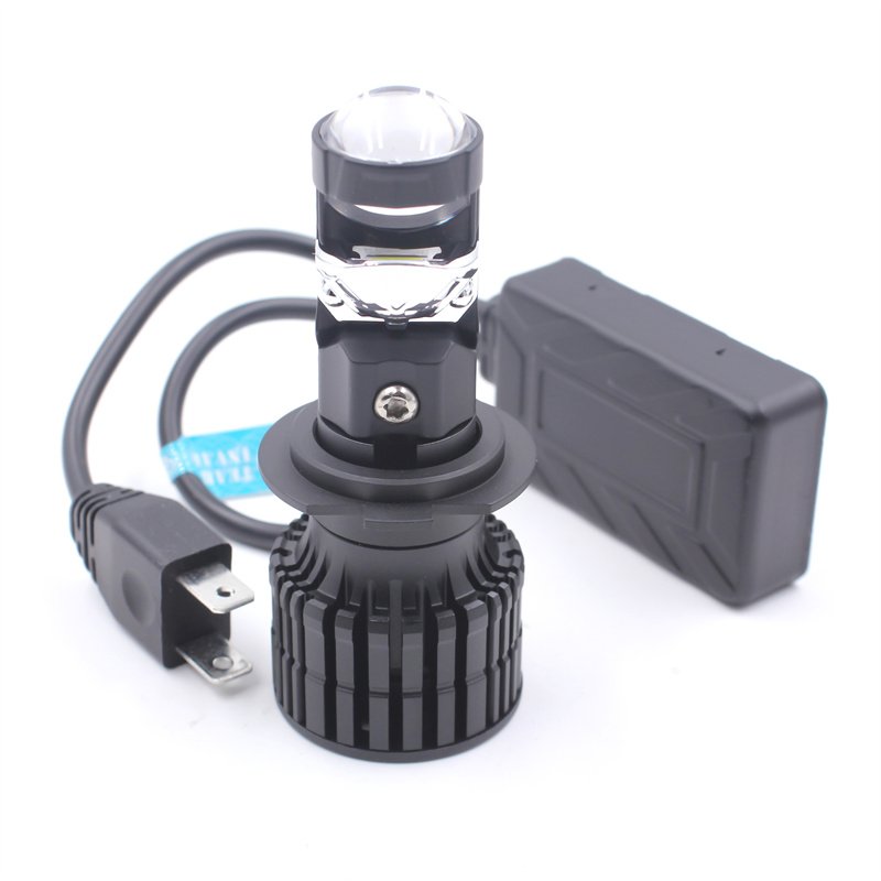 Car-refine T03 H4 LED Lens Projector With Fan 110W 13000LM Bi LED Headlight H4 H7 H11 LED 9005 9006 LED Mini Headlights for Car