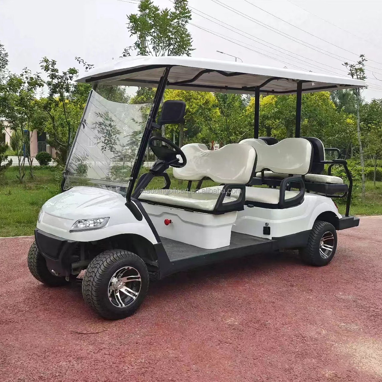 Dune Buggy 4 Seater Gasoline Petrol Golf Buggy Vehicles Power Glide Golf Car 48V Electric Golf Crts Lithium Battery