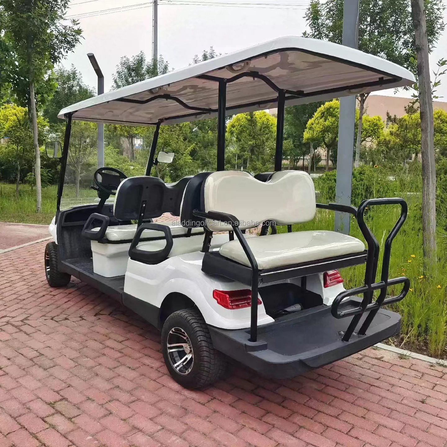 Dune Buggy 4 Seater Gasoline Petrol Golf Buggy Vehicles Power Glide Golf Car 48V Electric Golf Crts Lithium Battery