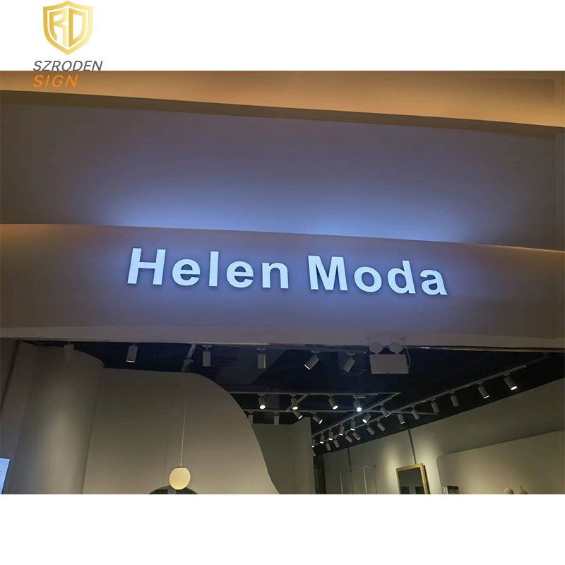 Popular Shop Name Board Designs Acrylic Led Sign Board Electronic Letter Boards