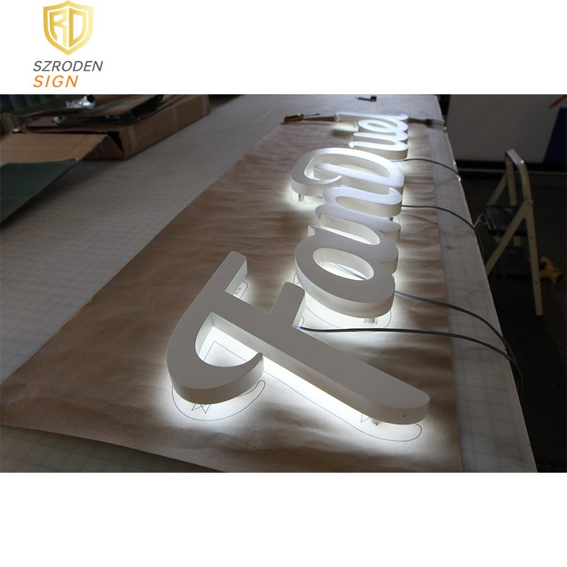 Popular Shop Name Board Designs Acrylic Led Sign Board Electronic Letter Boards