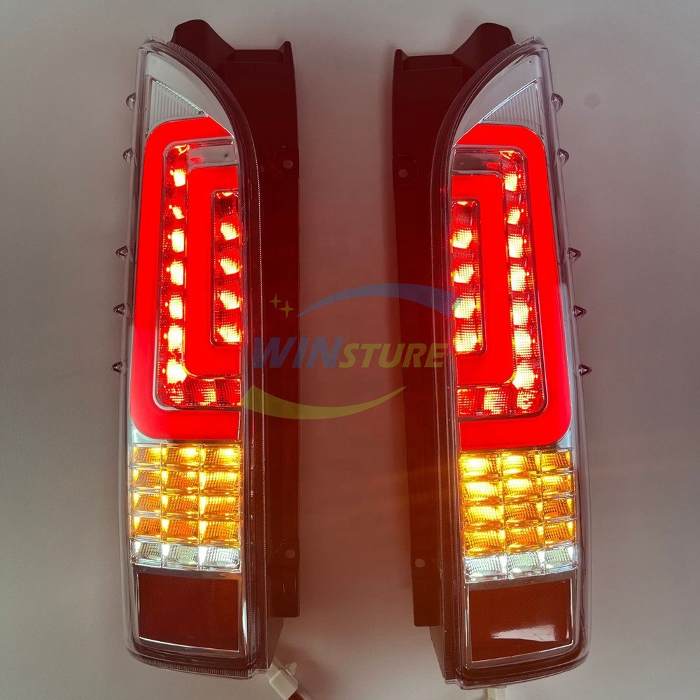 Hiace KDH200 LED Taillight Rear Lamp 2005-2018 Car Parts Tail Light Tail Lamp HIA-B022 Toyot a Super GL commuter Quantum Bus Van
