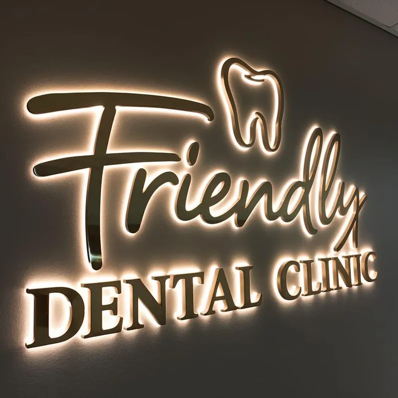 Custom Led Channel Letters Outdoor Store Signage 3d Logo Sign Led Backlit Sign Electronic Illuminated Signs Signage