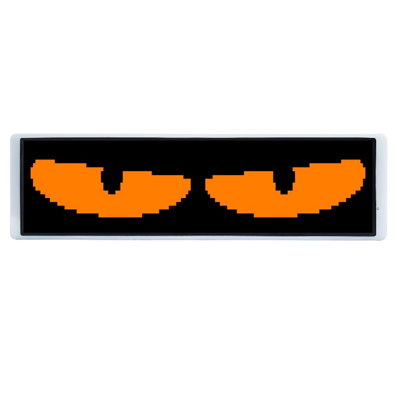 HD Pixel Matrix for Cars Trucks Real-time Voice Projection, Beat-Synced Lights 100+ Preload Animations Demon Eyes DIY GIF Texts