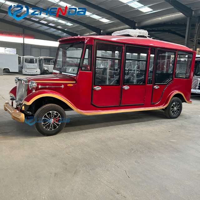 Sightseeing Car European Certified Electric Tourist Bus/Classic Cars for Sale Retro Car
