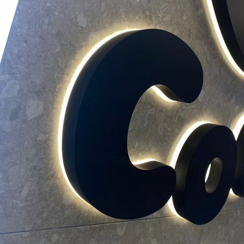 Wholesale Lighting Building Sign Outdoor Channel Letter LED Color Billboard Front Luminous LED Light 3D Letter Sign